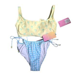 Stoney Clover Lane Bikini Swim Suit Bathing Suit Large/D/DD